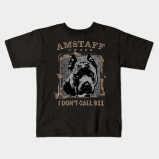 American Staffordshire Terrier - Amstaff Kids T-Shirt
